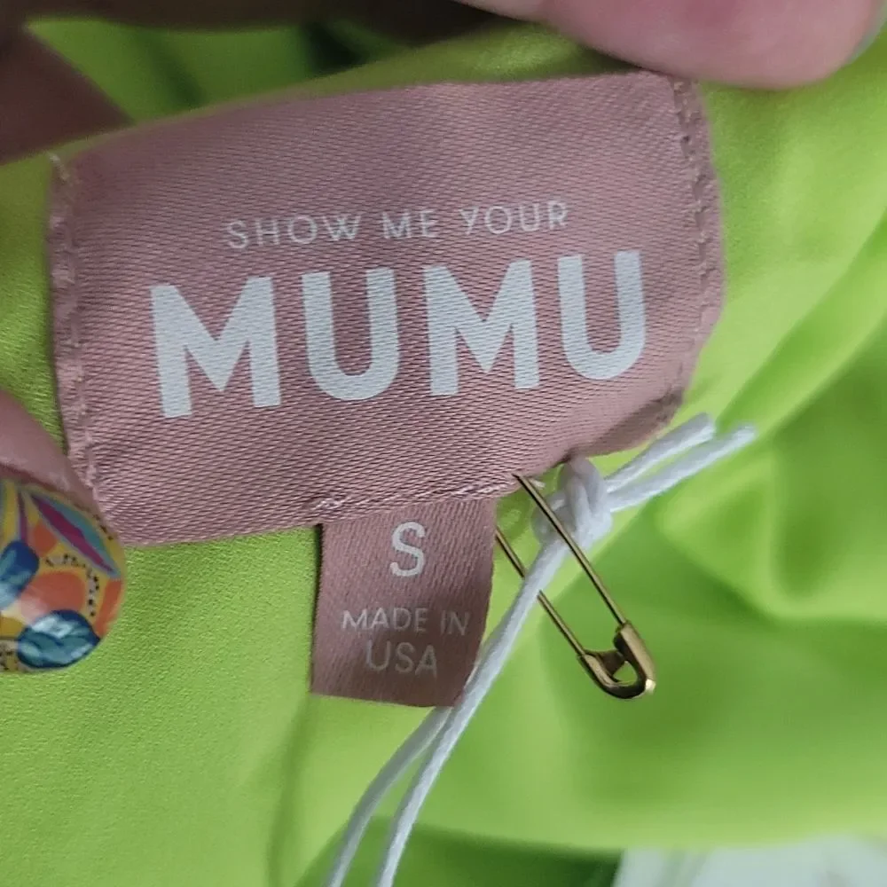 Show Me Your MuMu Jasmine Halter Mini Dress - Picture 9 of 12